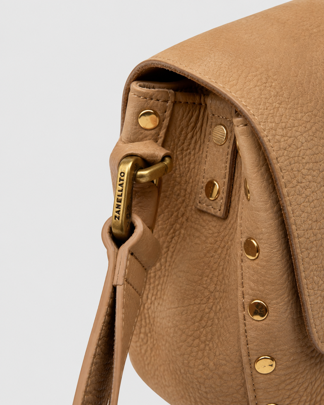 BORSA DONNA DOTTA® BABY JONES IN NABUK BEIGE SAN GIMIGNANO