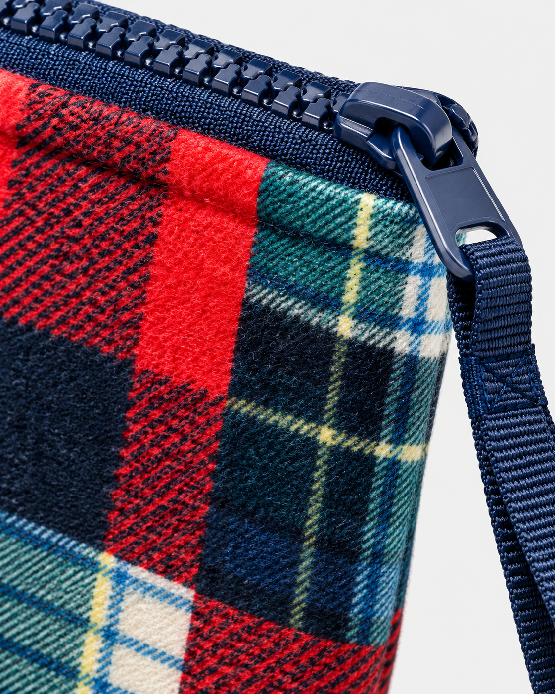 MC2 Saint Barth Pochette Donna Aline Tartan Patchwork Multicolore
