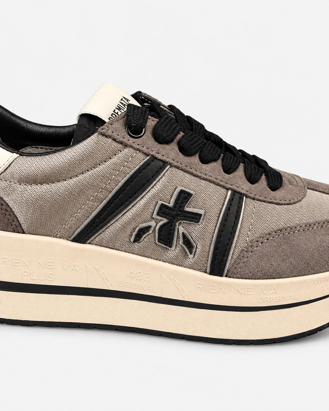 Premiata Bethcoin 8508 Sneakers Donna Grigio Taupe