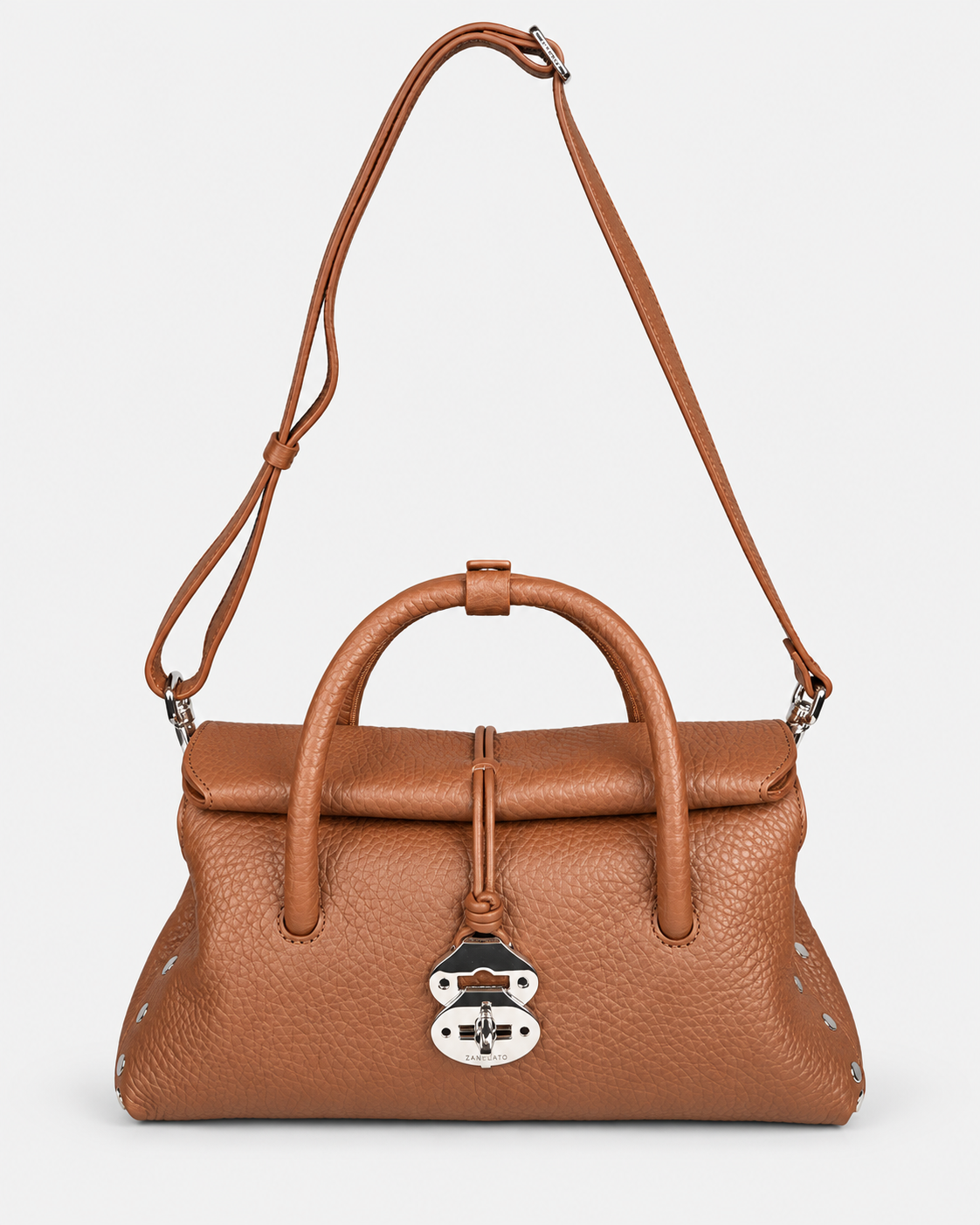 Zanellato Borsa donna Dotta Centauro S Brown San Zeno