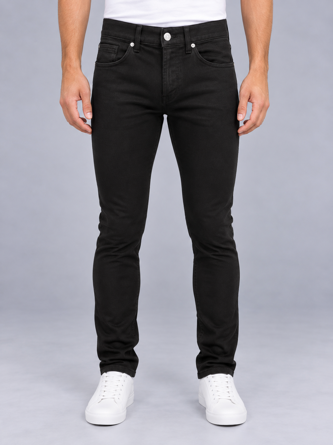 Dondup Jeans Uomo Slim Fit Black
