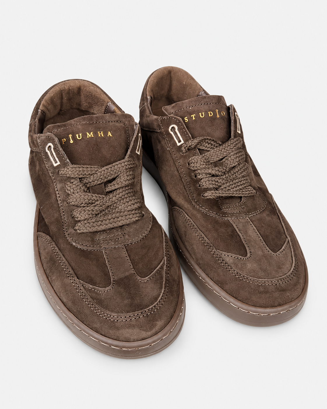 Piuma Studio Sneakers uomo marrone scuro