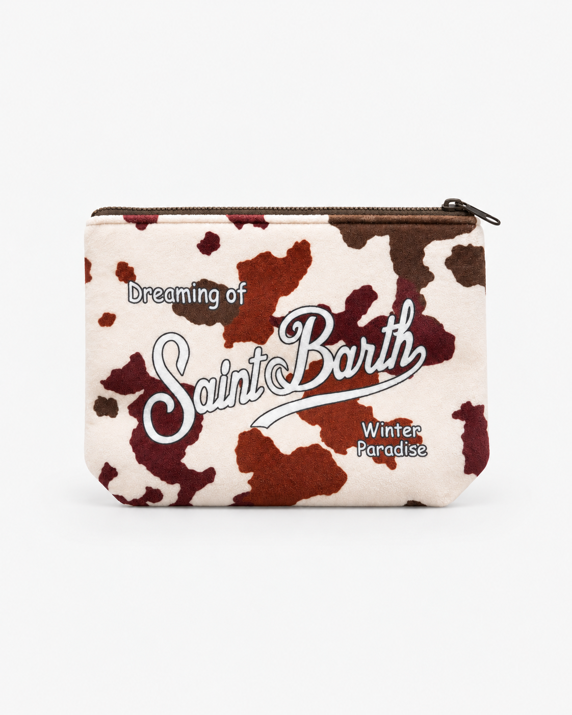 MC2 Saint Barth Pochette Donna Aline Cow Skin Panna Multicolore