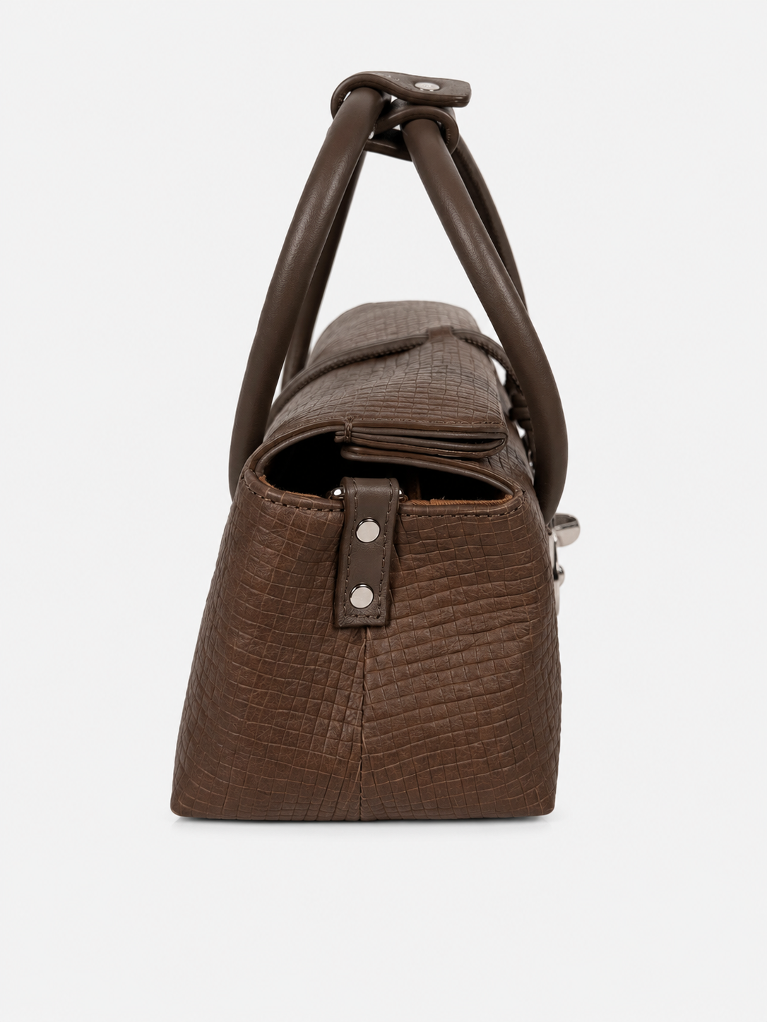 Borsa Dotta Cestaia baby grey ostia antica