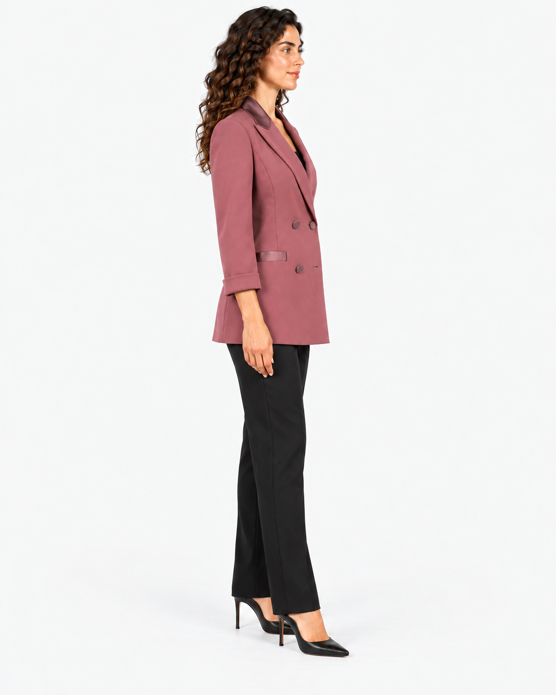 Imperial Abito Blazer Donna Plum Noir