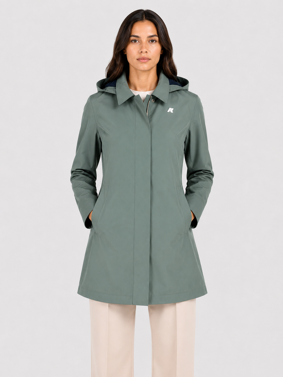 K-Way Mathy Green Balsam – Blue Depth | Bentivegna Moda
