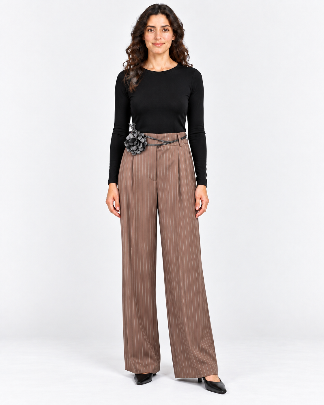 Imperial Pantalone Donna Gessato Moro