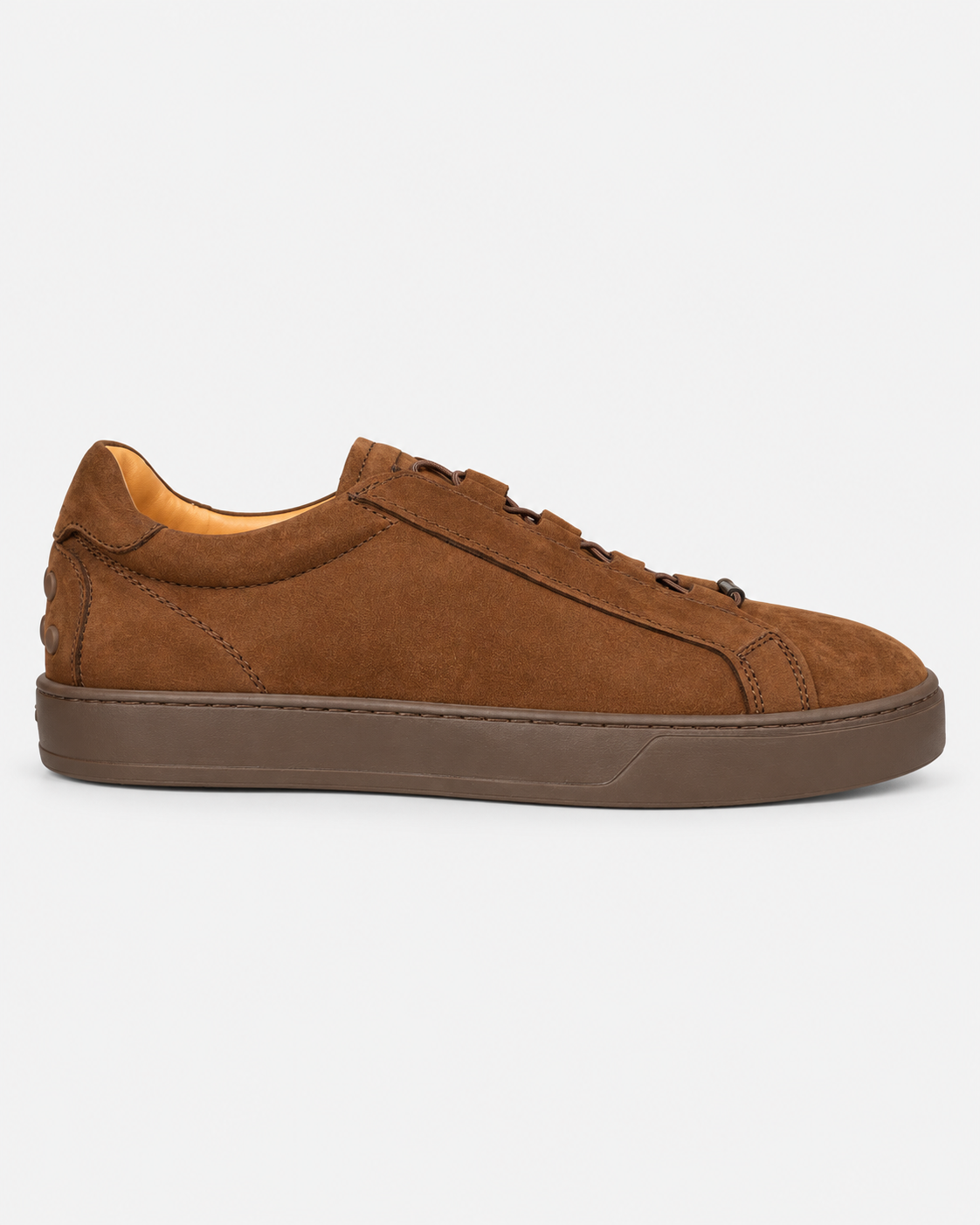 Tod's Sneakers uomo in nabuk di vitello marrone
