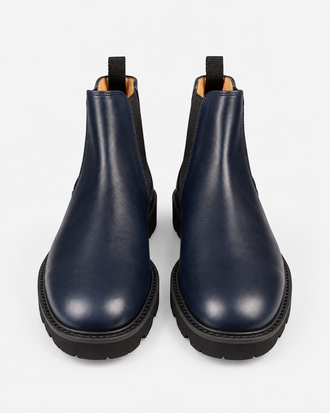 Mille885 Yari Cortina Stivaletto Chelsea Uomo Navy