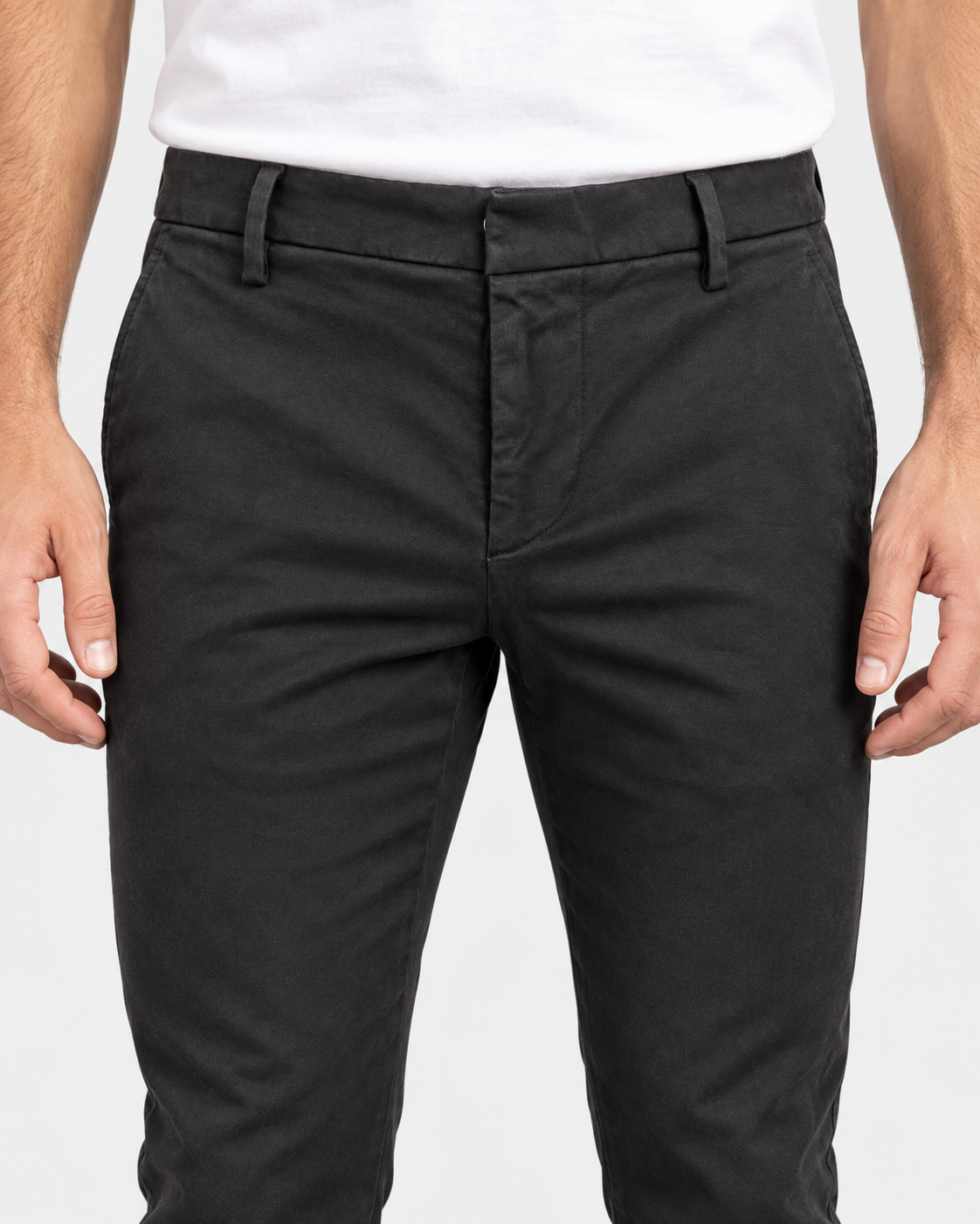 Dondup Pantalone uomo Gaubert nero