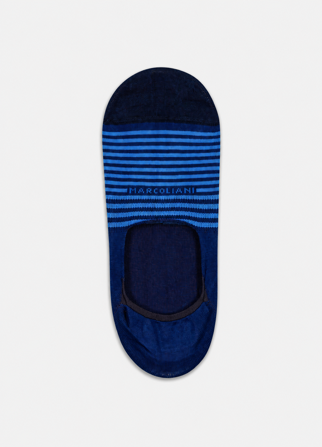 Calze fantasmini invisible touch royal blue
