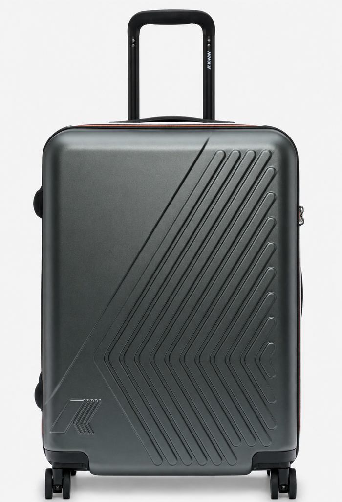 K-Way Eudoxieur Logo trolley medio unisex Green Blackish