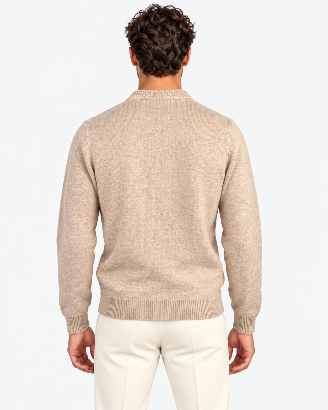 MC2 Saint Barth Maglia Uomo Heron Drink Vin Brulé Beige
