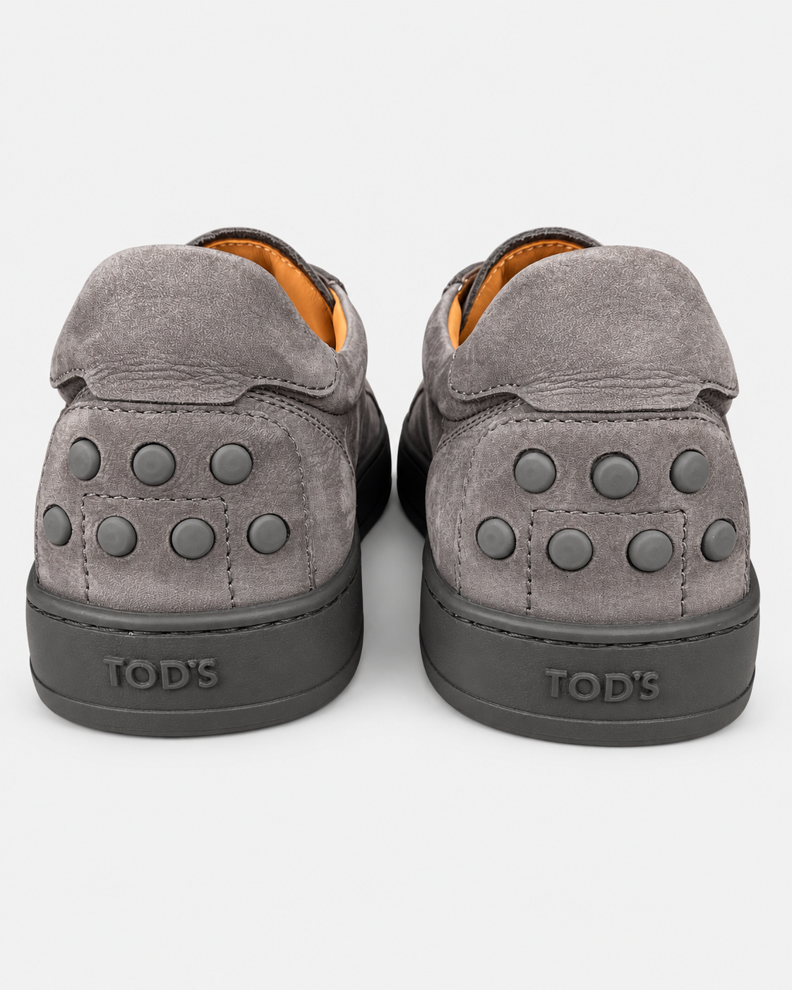Tod's Sneakers uomo in nabuk di vitello grigio
