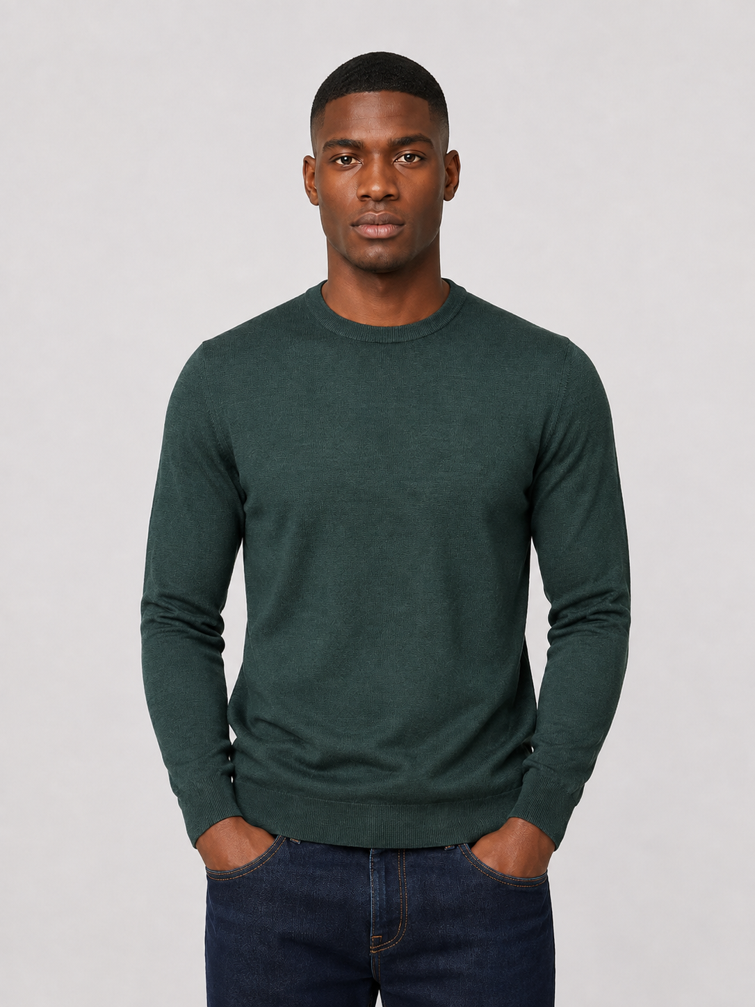 K-way maglia sebastien wool silk cashmere dk jungle