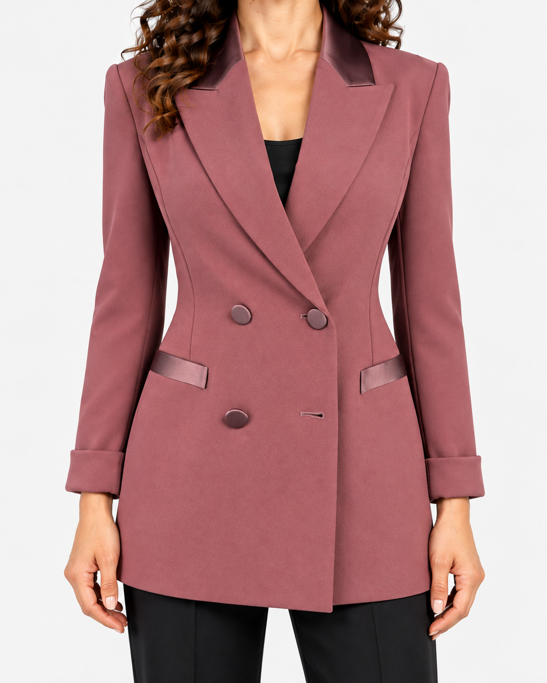 Imperial Abito Blazer Donna Plum Noir
