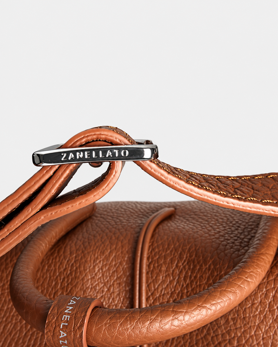 Zanellato Borsa donna Dotta Centauro S Brown San Zeno