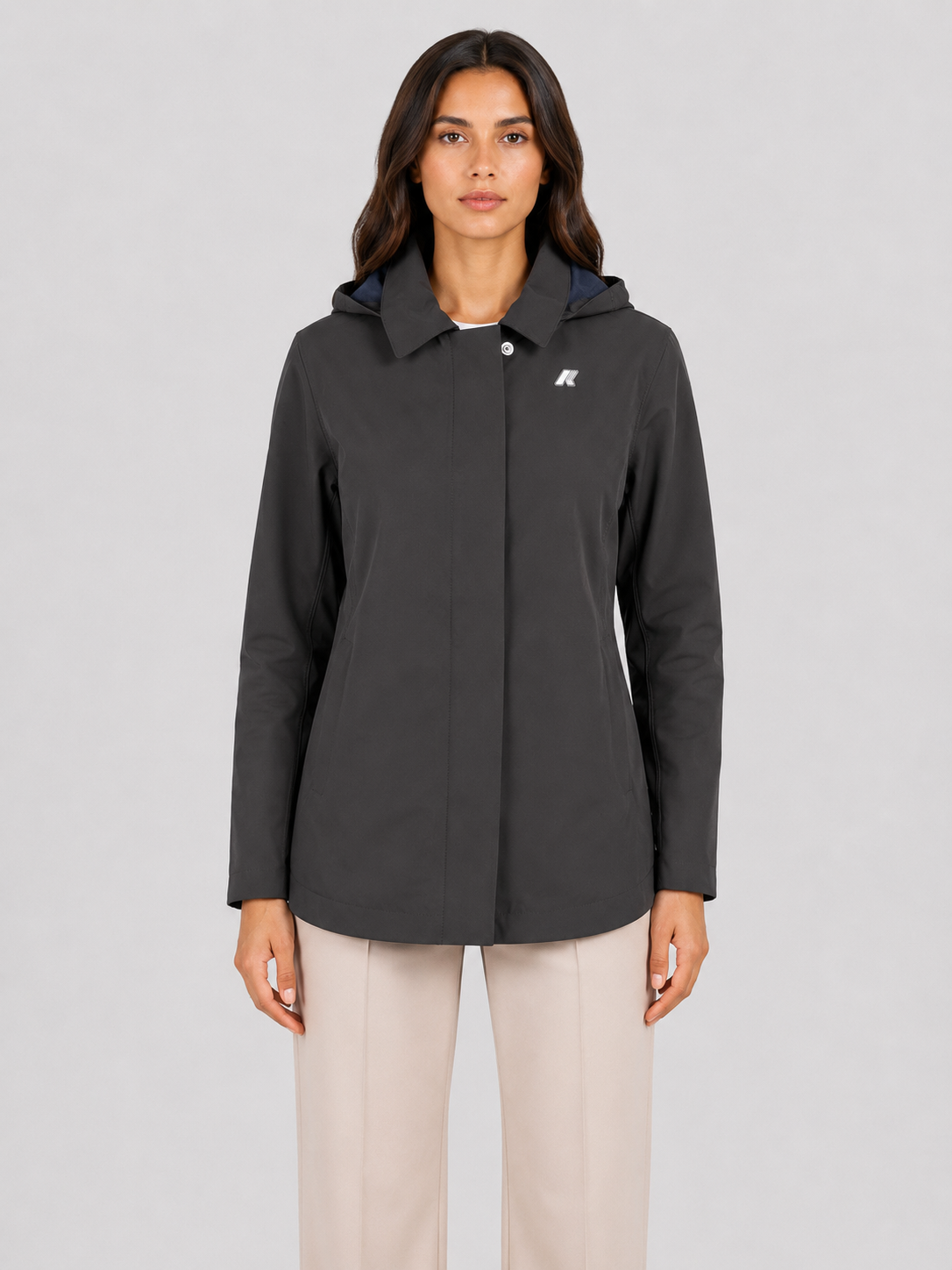 GIACCA BLEIZOU BONDED BLACK PURE - BLUE DEPTH