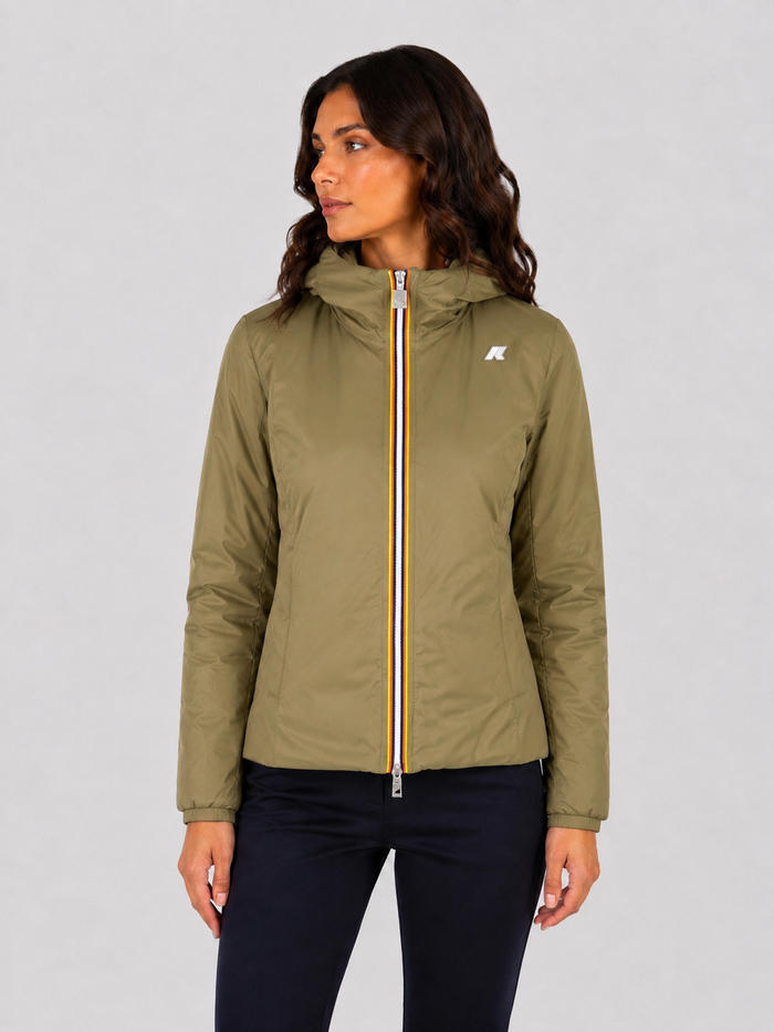 K-Way Lily Stretch Thermo Double giacca reversibile donna