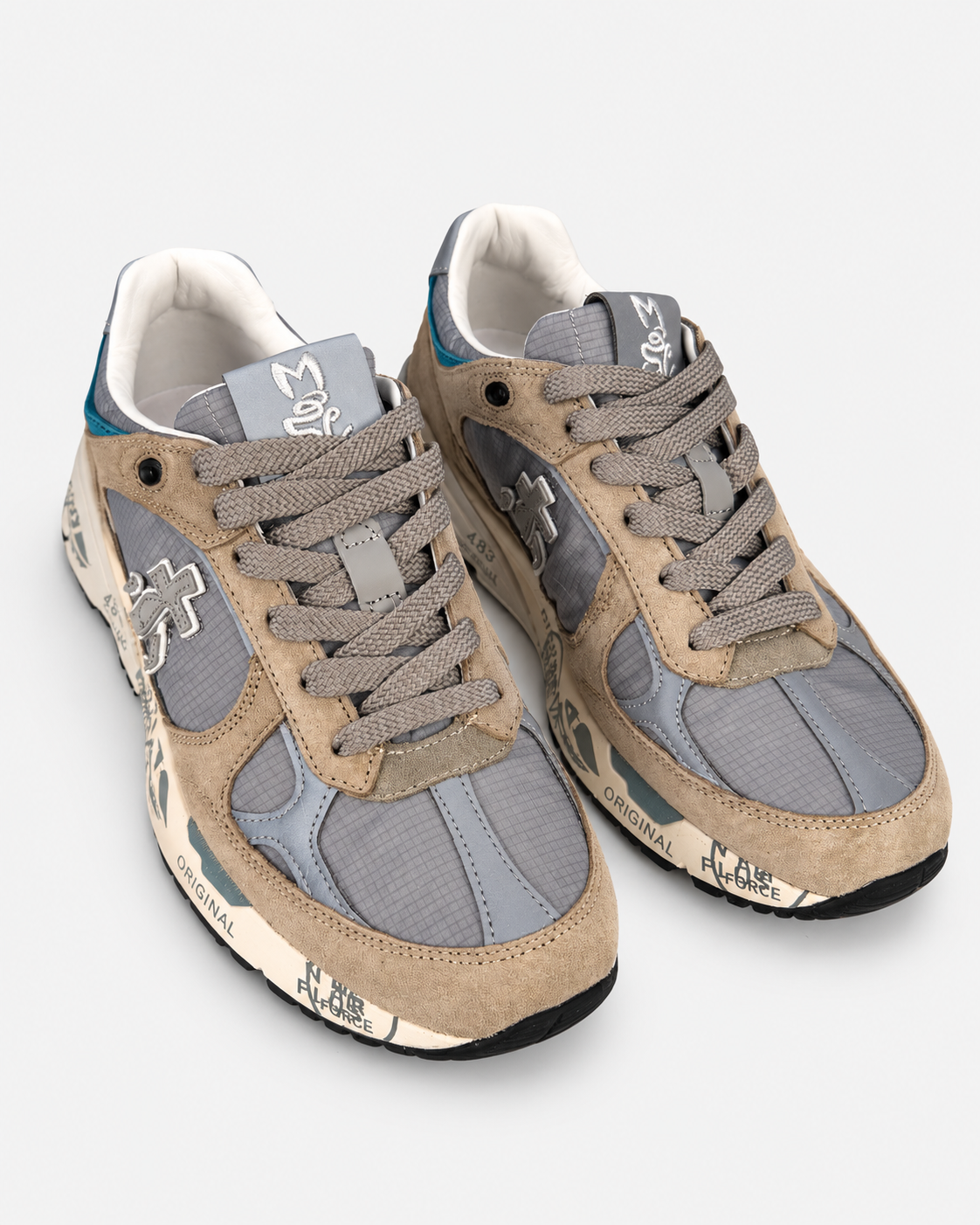 Premiata Mase 8520 Sneakers Donna Beige Grigio