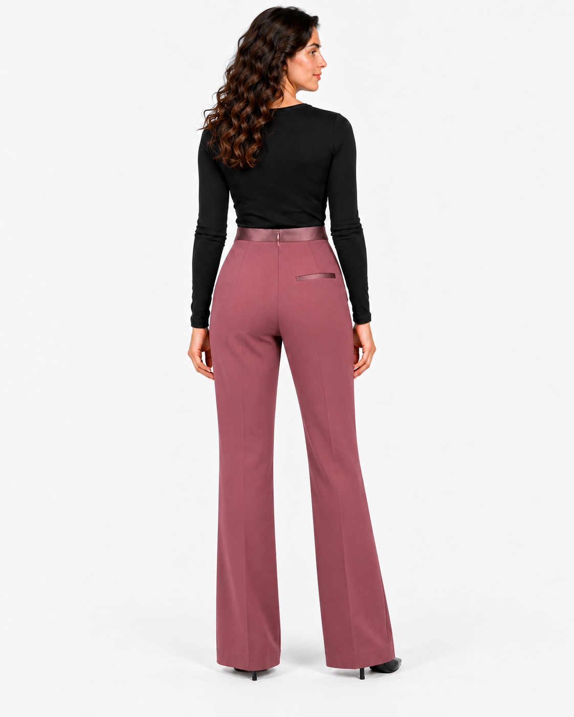 Imperial Pantalone Donna Malva a Vita Alta