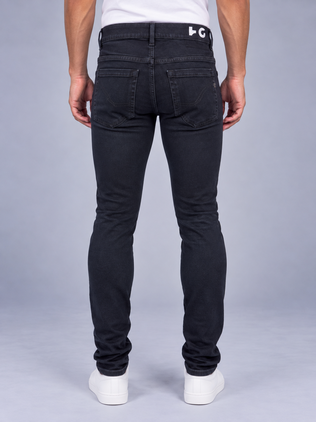 Dondup Jeans Uomo George Slim Fit Blue Navy