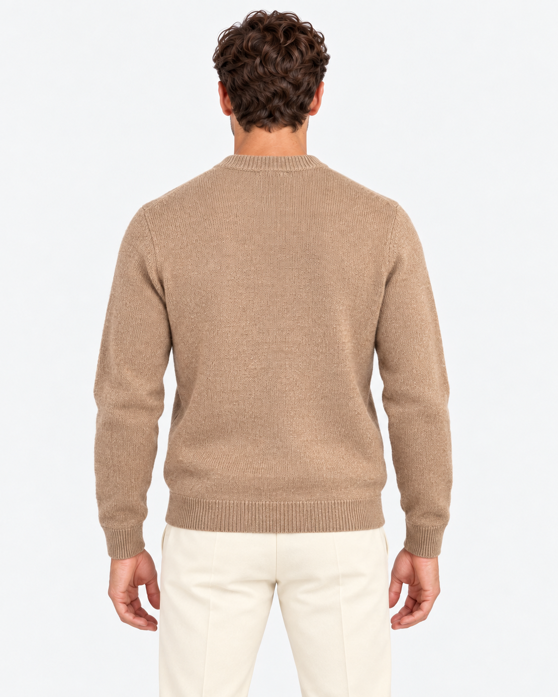 MC2 Saint Barth Maglia Uomo Cheaper Than a Girlfriend Beige