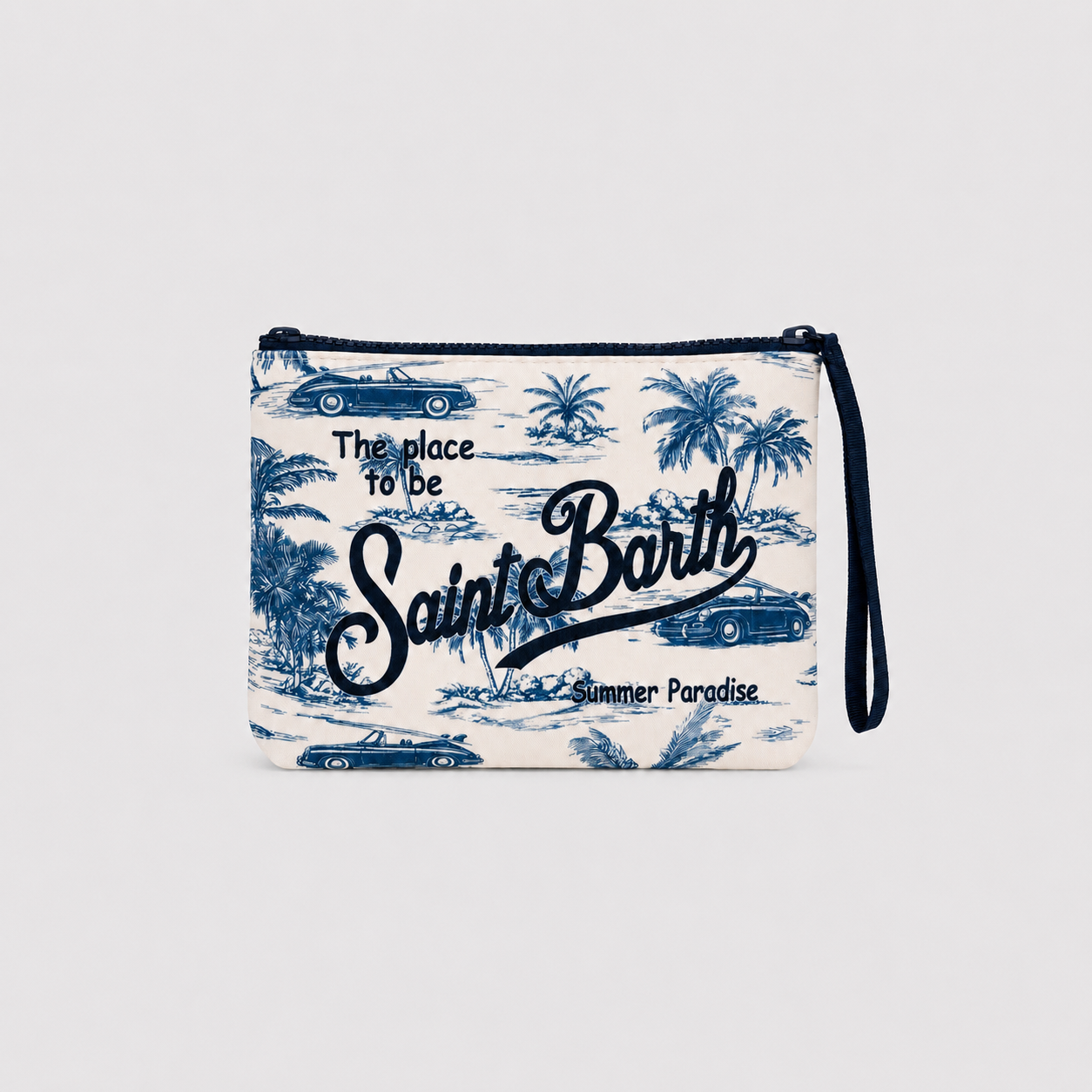 ALINE POCHETTE BEACH TOILE CAR