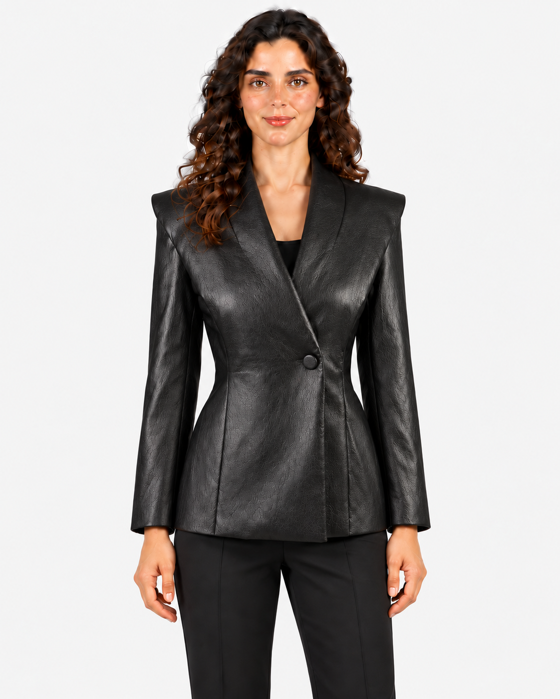 Imperial Giacca Donna Nera in Ecopelle