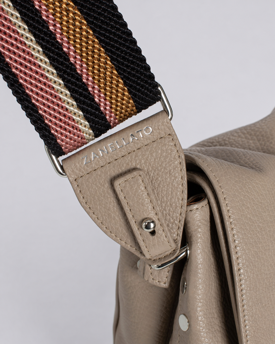 Borsa postina S daily giorno grey creta