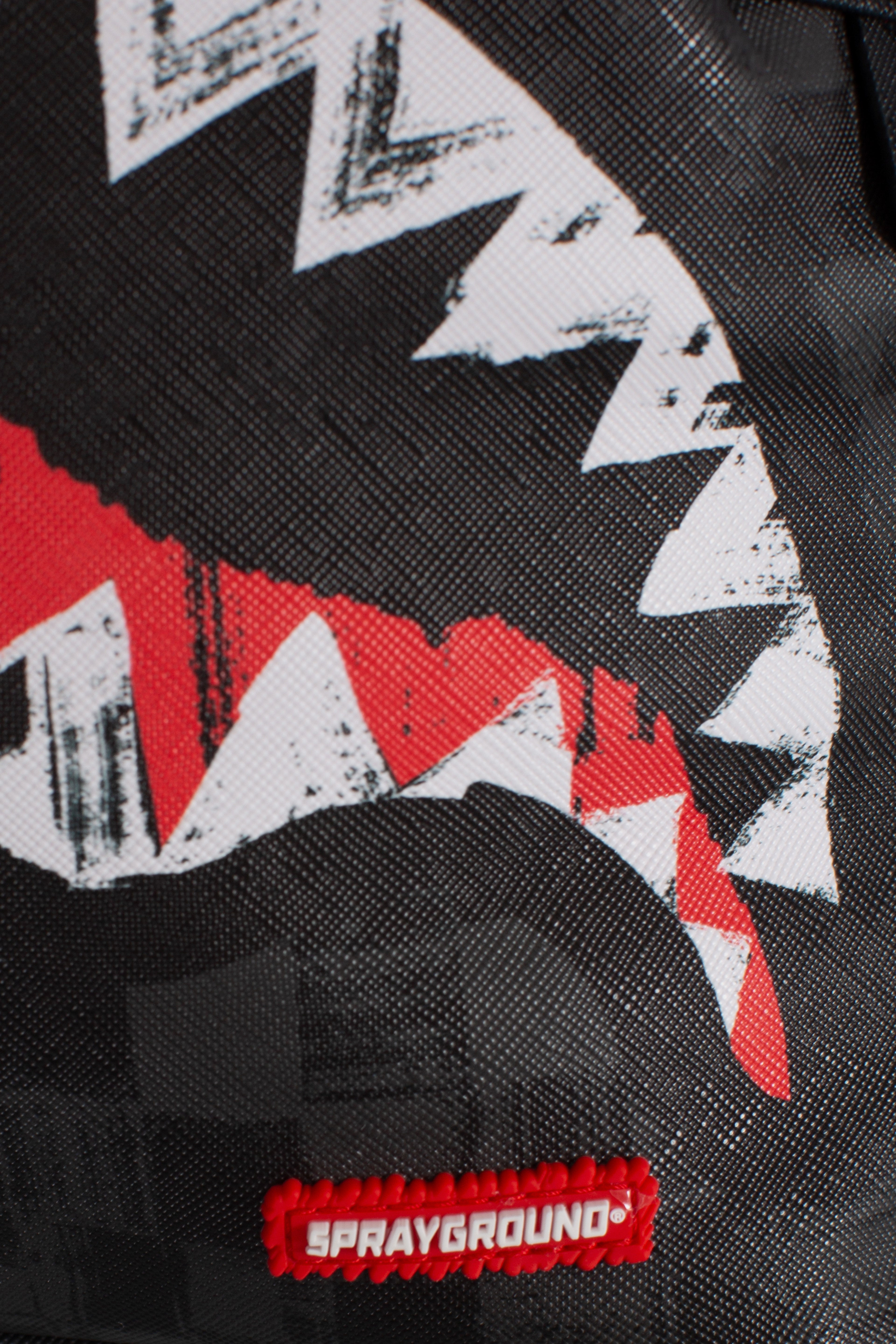 Zaino piccolo scribble shark savage black