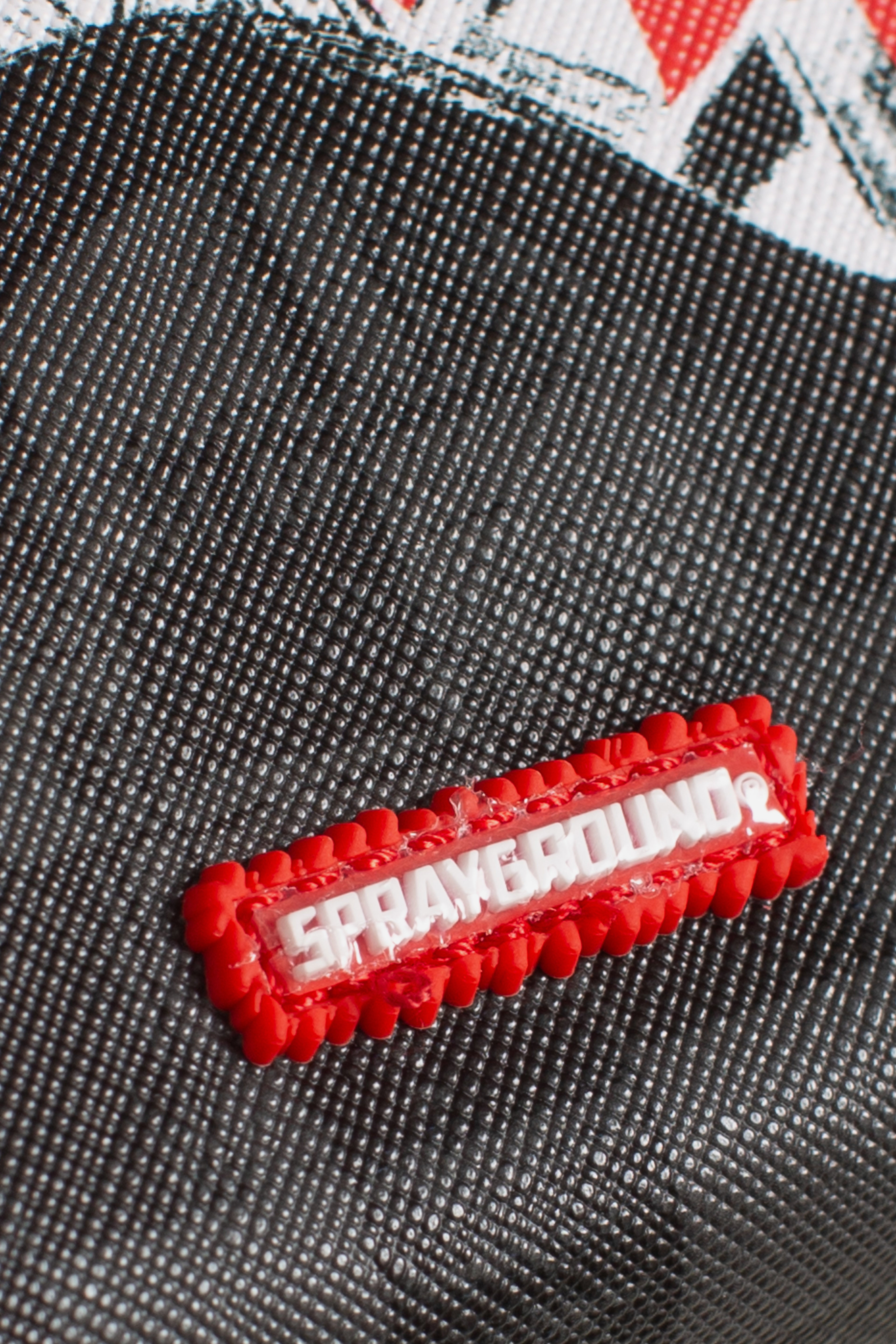 Borsello tracolla scribble shark messanger black