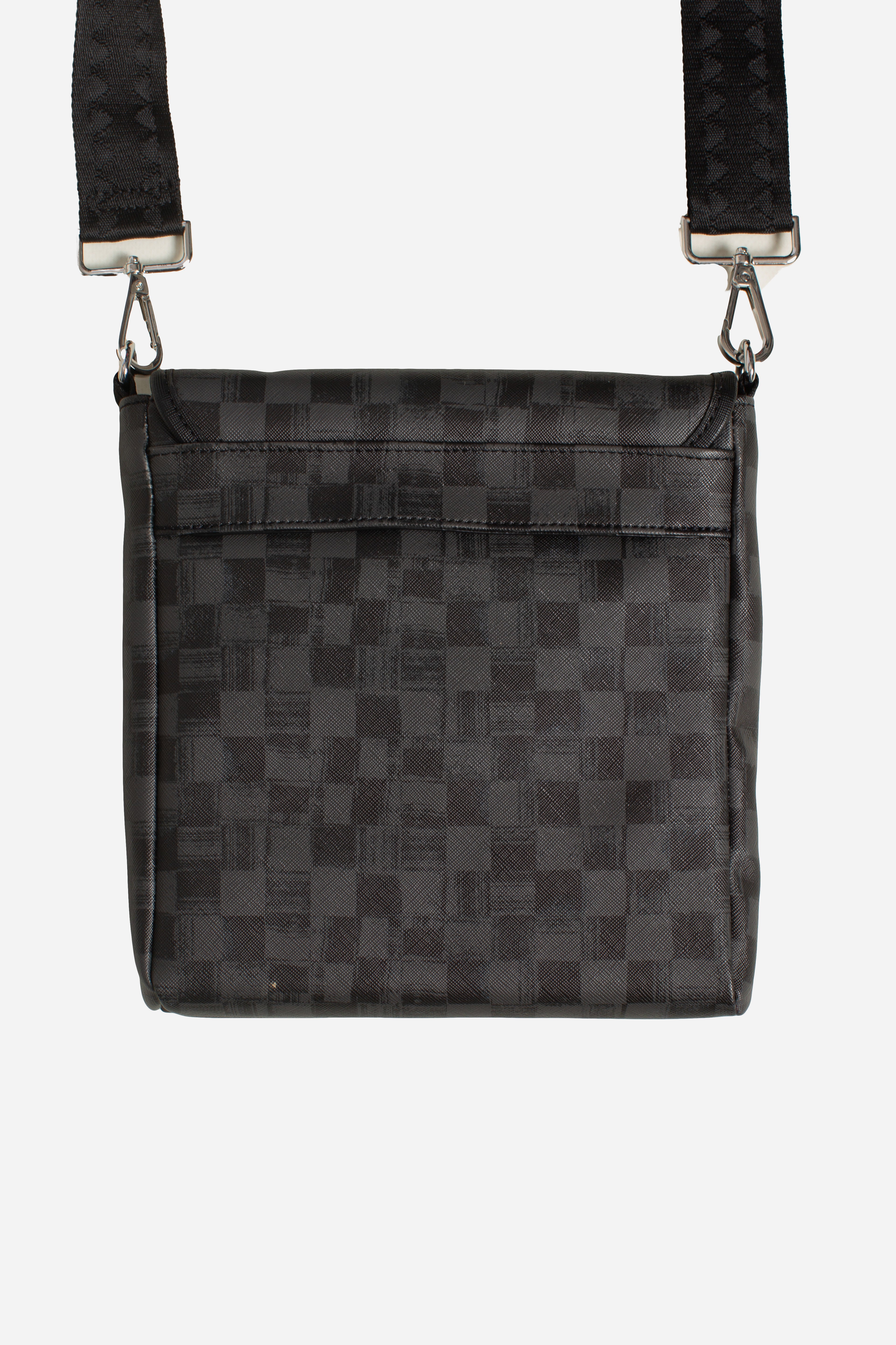 Borsello tracolla scribble shark messanger black