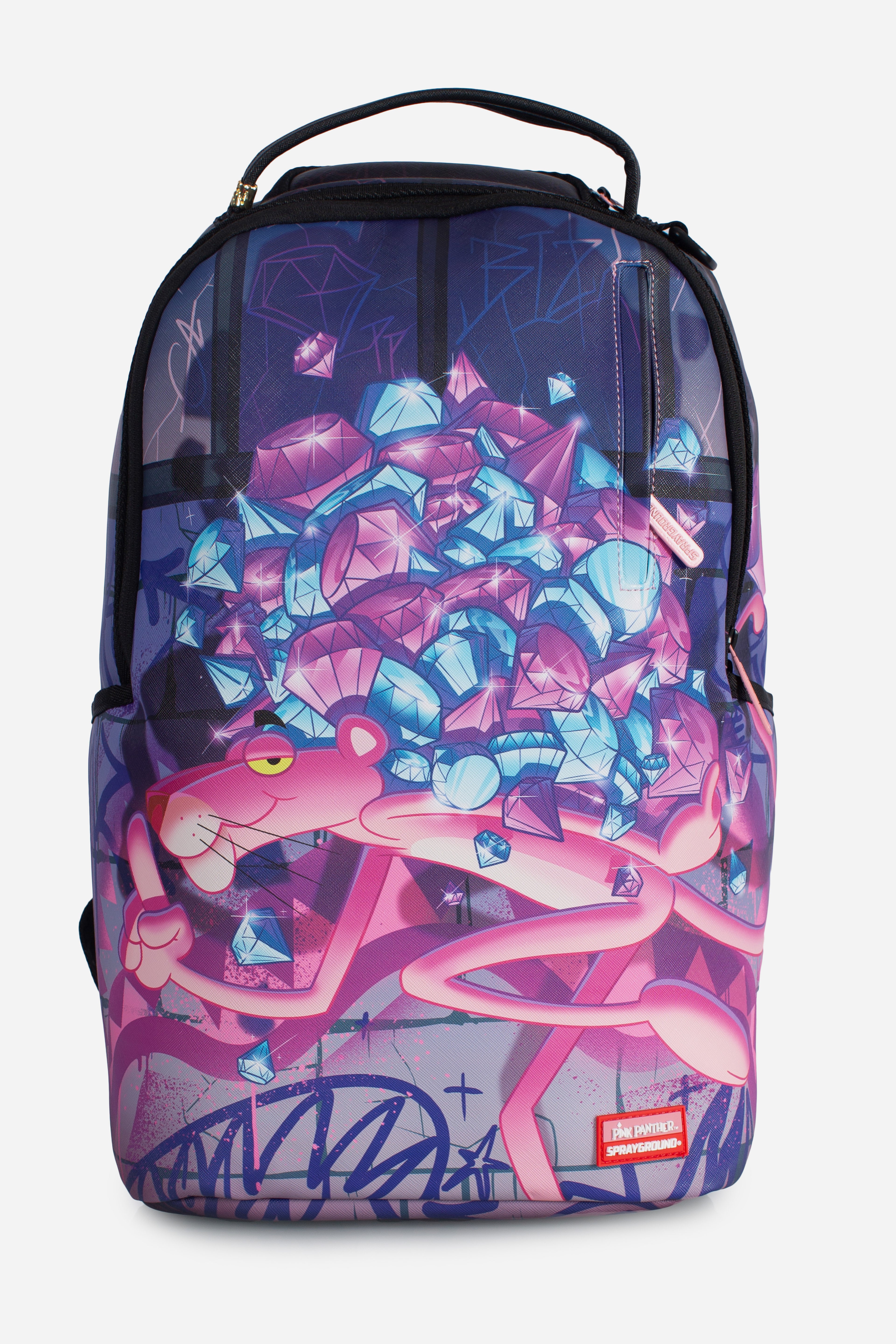 Zaino pink panter diamond heist black
