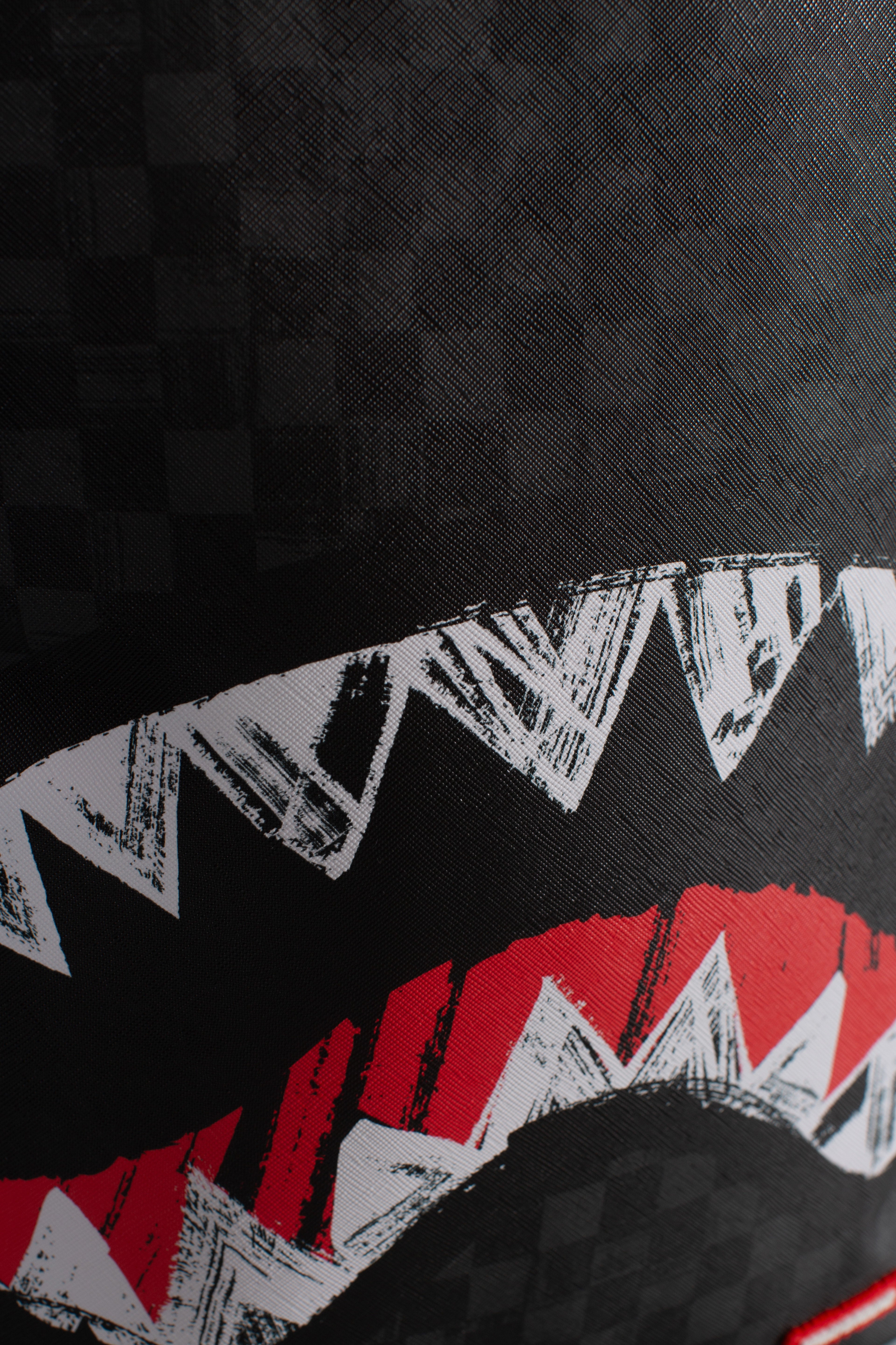 Zaino Scribble shark black