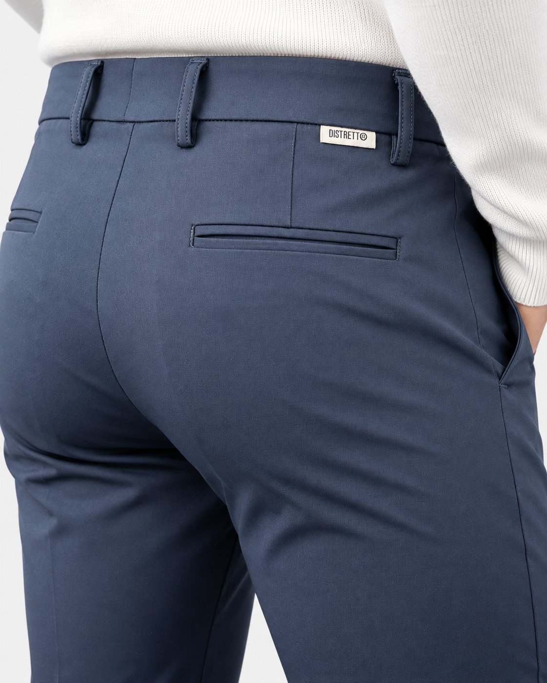 Distretto 12 Pantalone Tecnico Uomo Kos Blu