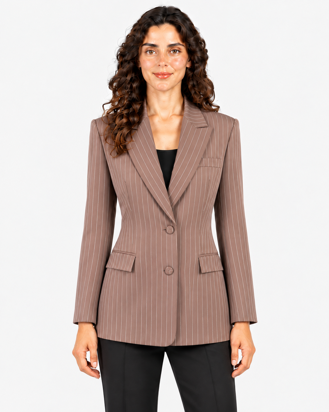 Imperial Giacca Donna Gessata Moro
