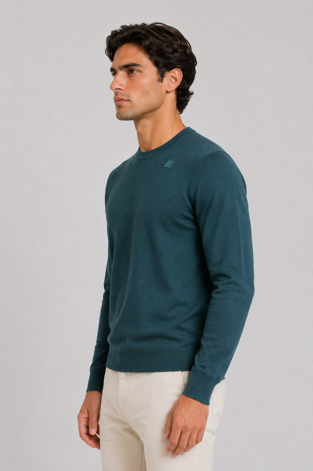 K-way maglia uomo sebastien merino green ponderosa