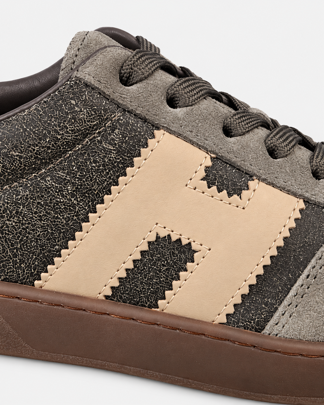 Hogan Cool Sneakers Uomo Grigio Marrone