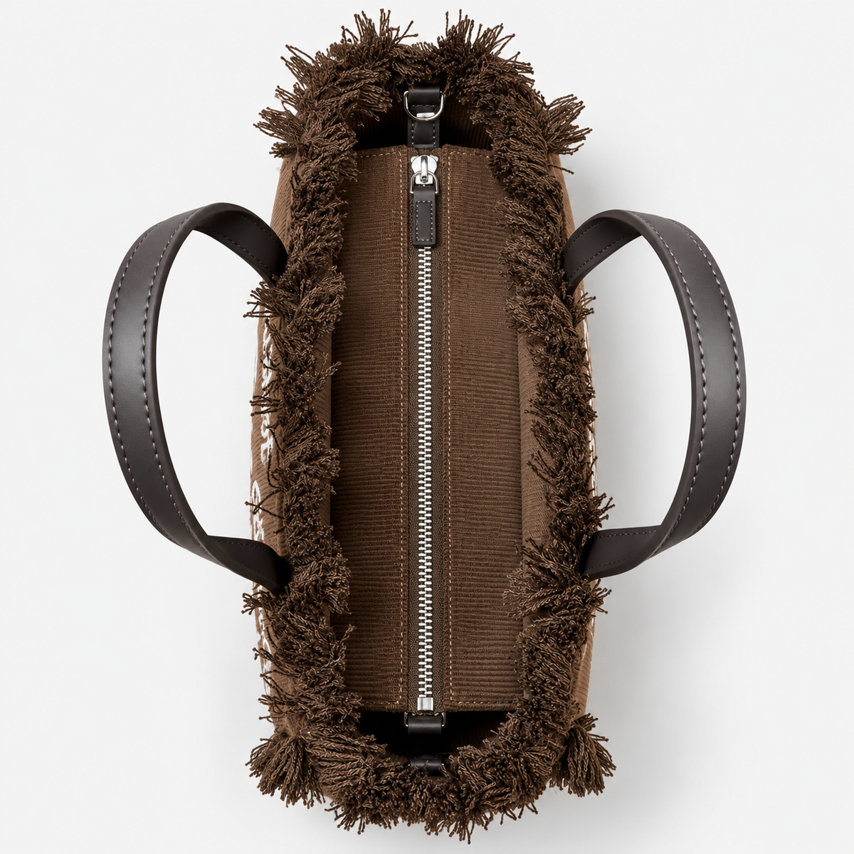 MC2 Saint Barth Borsa Donna Colette in Velluto Marrone