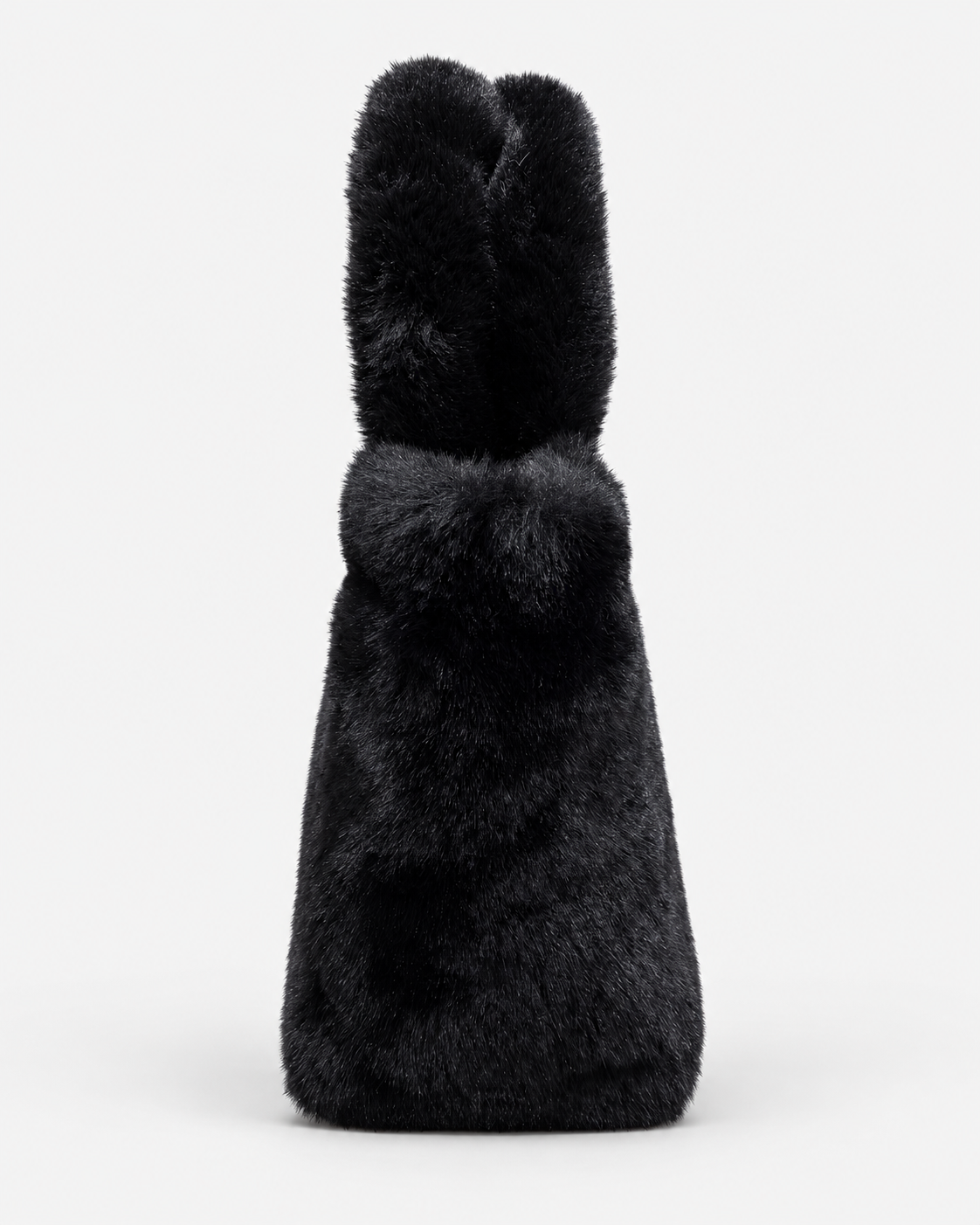 MC2 Saint Barth Borsa Donna Vanity Mini Soft Fur Nera
