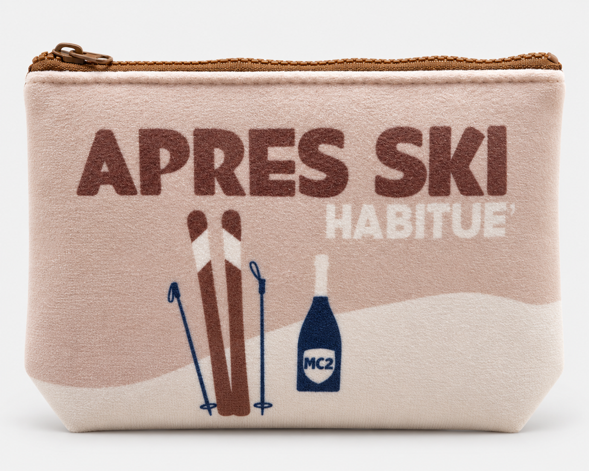 MC2 Saint Barth Pochette Donna Aline Après Ski Stilized Beige