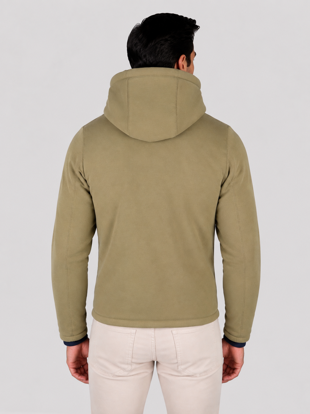 K-Way Jack Spencer Nylon Double – Green Army - Blue Depth
