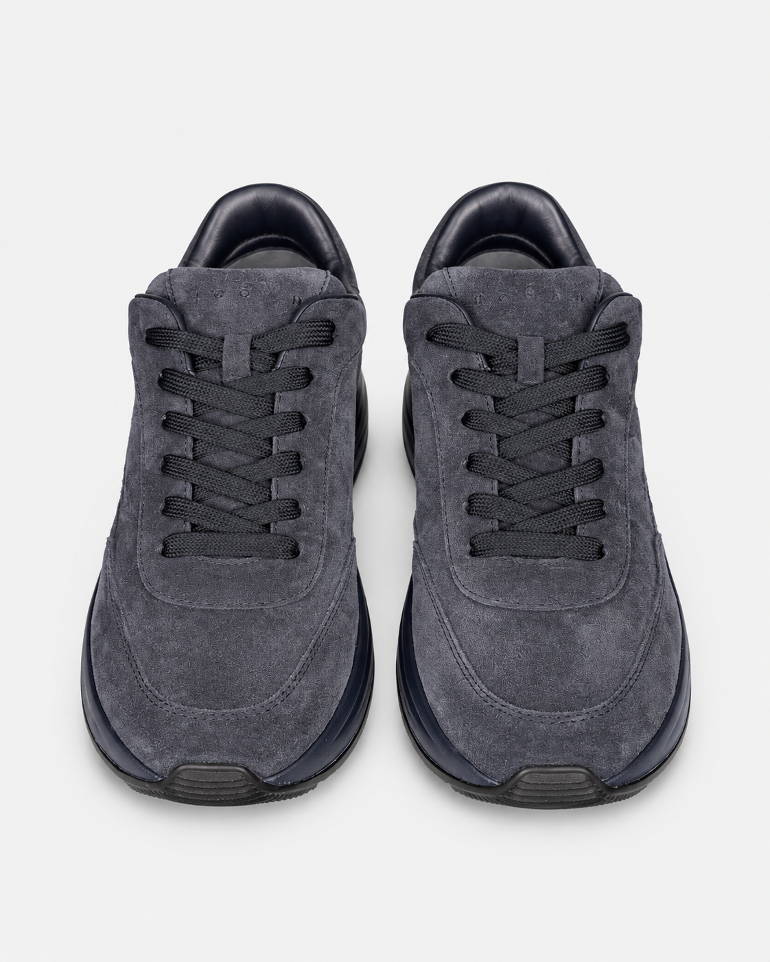 Hogan Sneakers uomo Hi-Light in pelle scamosciata blu