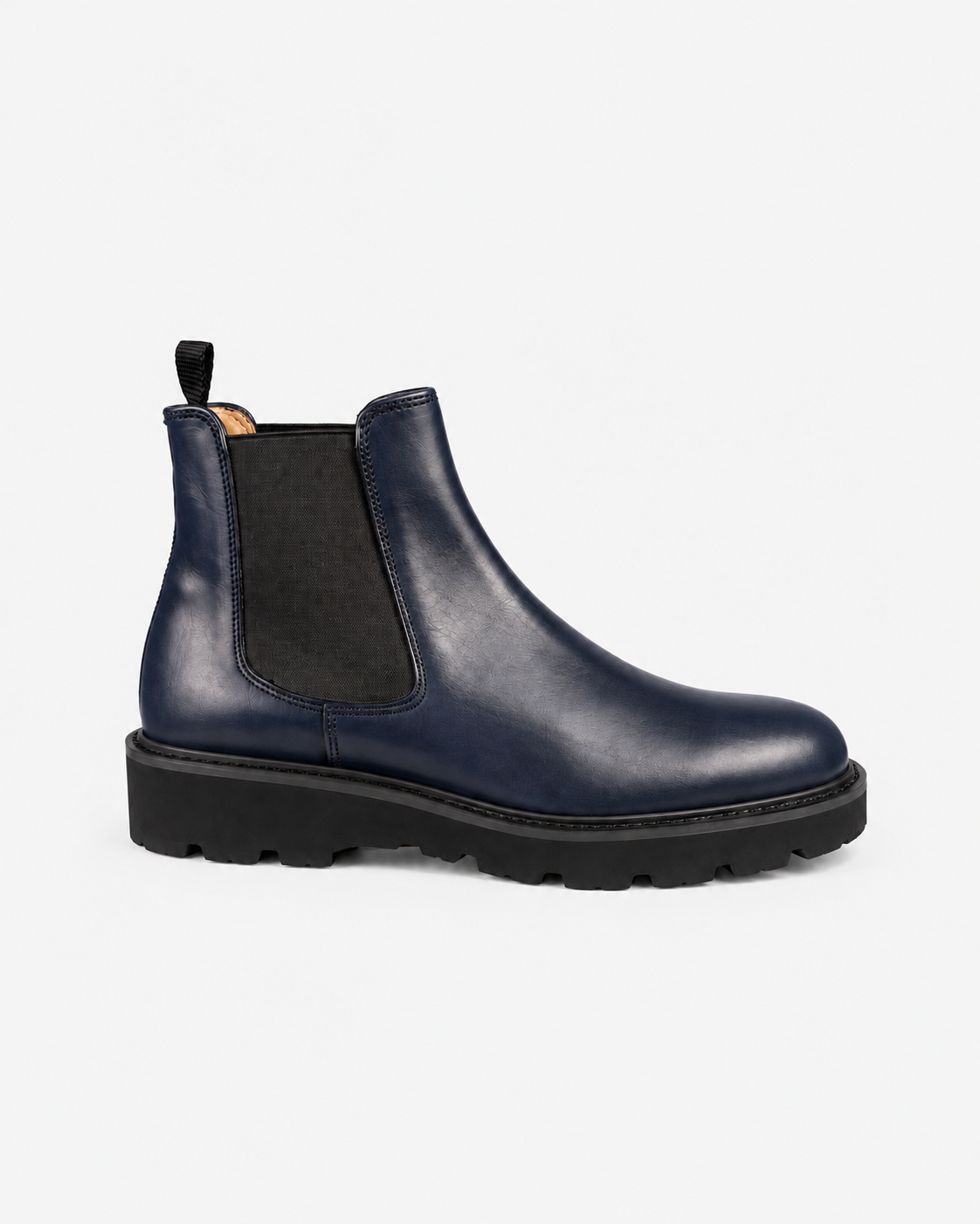 Mille885 Yari Cortina Stivaletto Chelsea Uomo Navy
