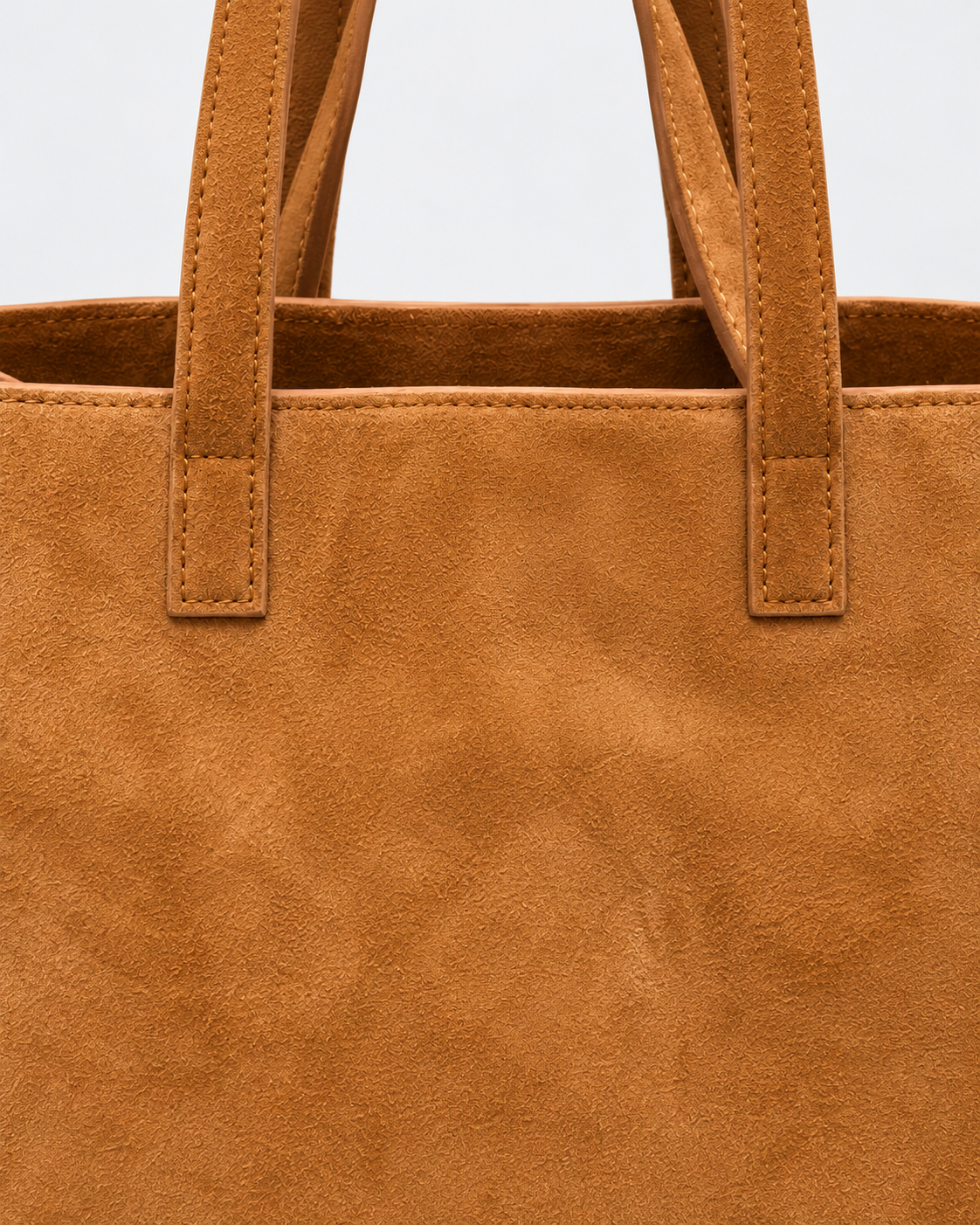 MC2 Saint Barth Borsa Donna Jour Bag Midi Suede Color Cuoio