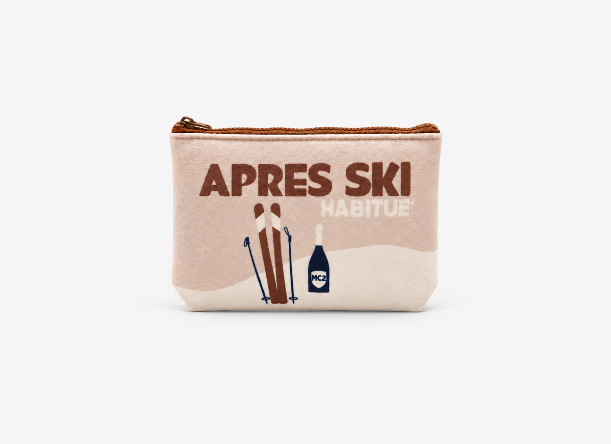 MC2 Saint Barth Pochette Donna Aline Après Ski Stilized Beige