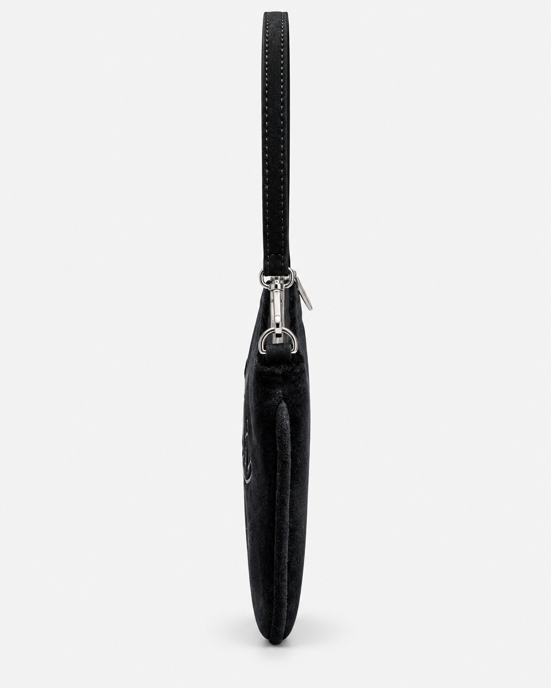 MC2 Saint Barth Borsa Donna Parisienne Mini in Velluto Nero