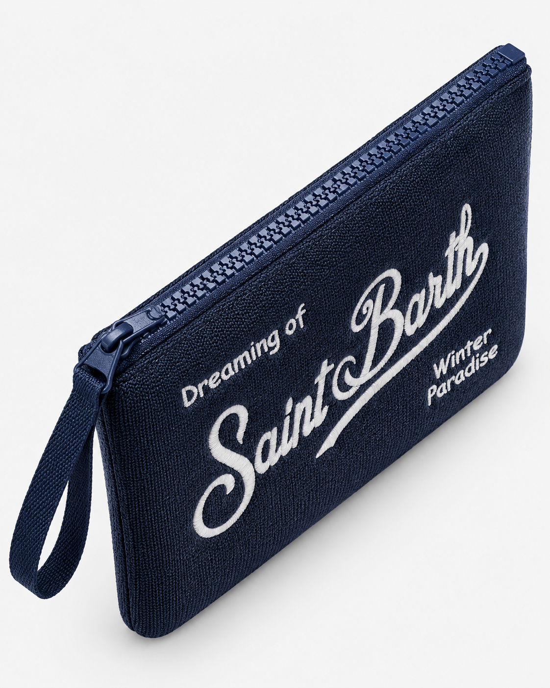 MC2 Saint Barth Pochette Donna Aline Wool Blu