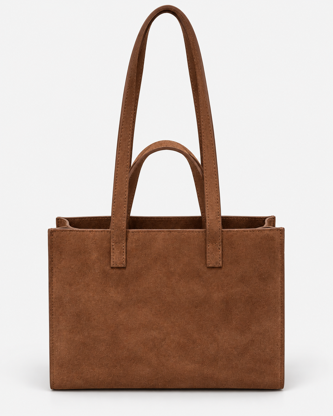 MC2 Saint Barth Borsa Donna Jour Bag Midi Suede Marrone